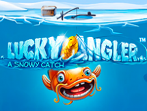 Lucky Angler: A Snowy Catch